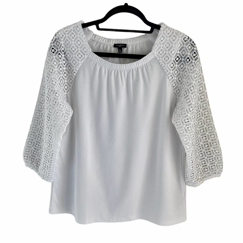 Talbot's White Blouse